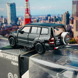 BM CREATIONS JUNIOR 1/64 Mitsubishi Pajero 3rd Generation 2003 BLACK LHD 64B0041