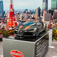 MINI GT 1/64 Bugatti Chiron Super Sport 300+ World Record 304.773 mph LHD MGT00409-L