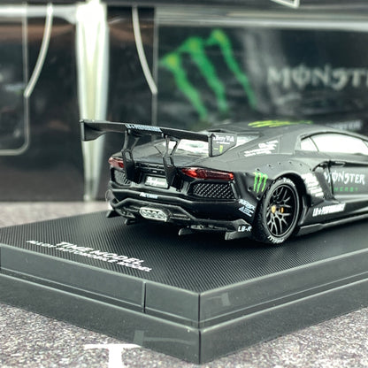 TIME MODEL 1/64 Lamborghini Aventador LP 700-4 MONSTER x LIBERTYWALK