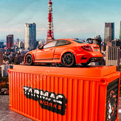TARMAC WORKS GLOBAL64 1/64 Mercedes-Benz C63 AMG Black Series Orange T64G-009-OR