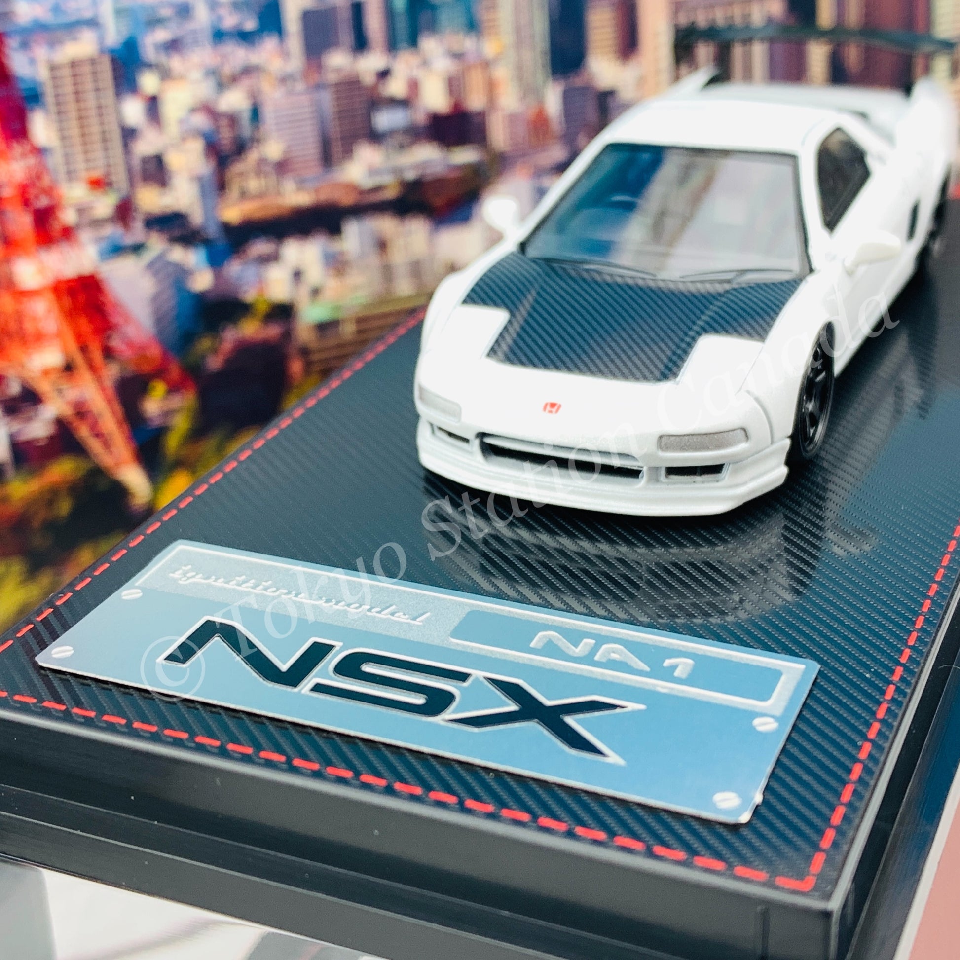 Ignition Model 1/64 Honda NSX (NA1) Matte Pearl White IG1939