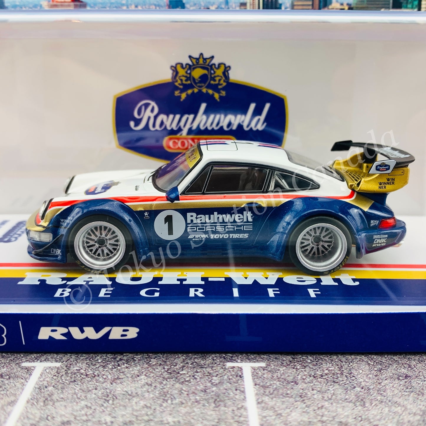 Tarmac Works 1/43 HOBBY43 RWB 964 Waikato T43-017-WKT