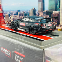 TARMAC WORKS 1/64 HOBBY64 Nissan GT-R Nismo GT3 Testing version ***Full carbon in PAD Printing *** T64-035-TEST