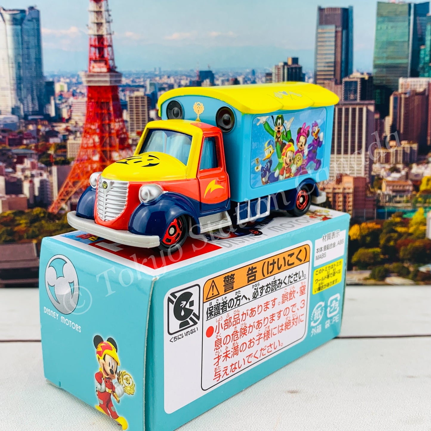TOMICA Disney Motors Goody Carry Mickey and the Roadster Racer 4904810115410