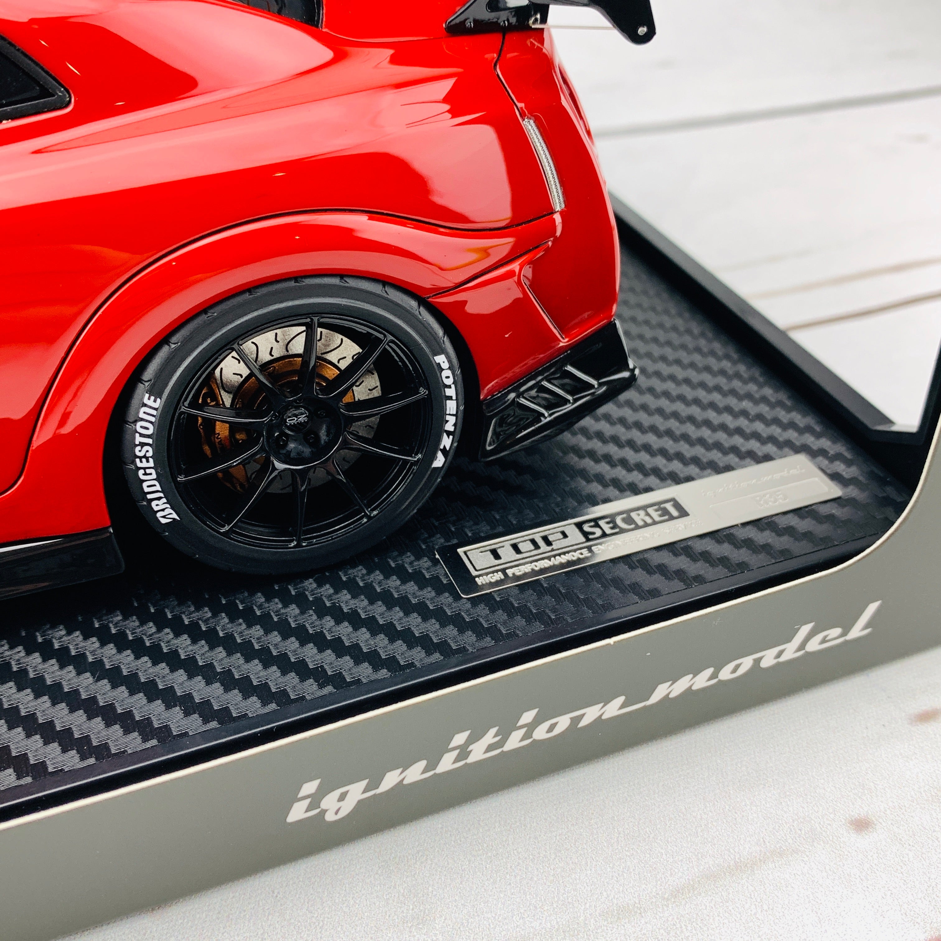 Ignition Model 1/18 TOP SECRET Nissan GTR R35 Red IG1536 – Tokyo