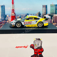 Sparky 1/64 PORSCHE 911 GT3 R NO.99 ROWE RACING 2ND FIA GT WORLD CUP MACAU 2019 LAURENS VANTHOOR Y166