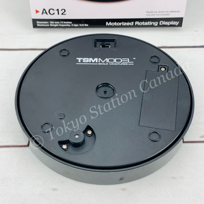 MINI GT 5" Display Turntable Black- Mirror Surface  MGTAC12