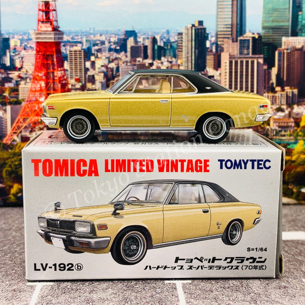 Tomytec Limited Vintage 1/64 Toyopet Crown Hardtop Super Deluxe 70 Years LV-192b