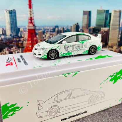INNO64 1/64 HONDA CIVIC TYPE-R FD2 "TEIN" Livery IN64-FD2-TEIN