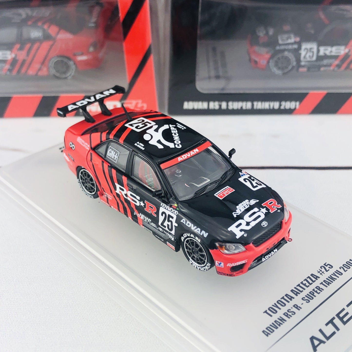 INNO64 1/64 TOYOTA ALTEZZA #25 Advan RS'R - Super Taikyu 2001 IN64-RS200-RSRJP