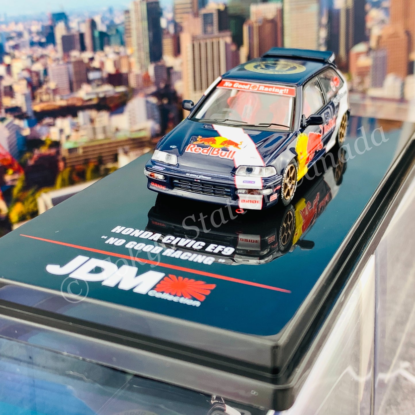 INNO64 1/64 JDM Collection HONDA CIVIC EF9  "NO GOOD RACING" IN64-EF9-JDM09