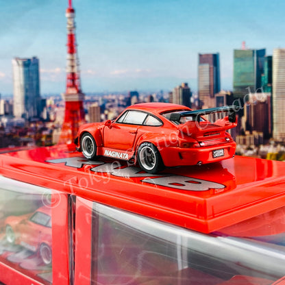 TARMAC WORKS HOBBY64 1/64 RWB 993 Naginata USA Special Edition T64-017-NA