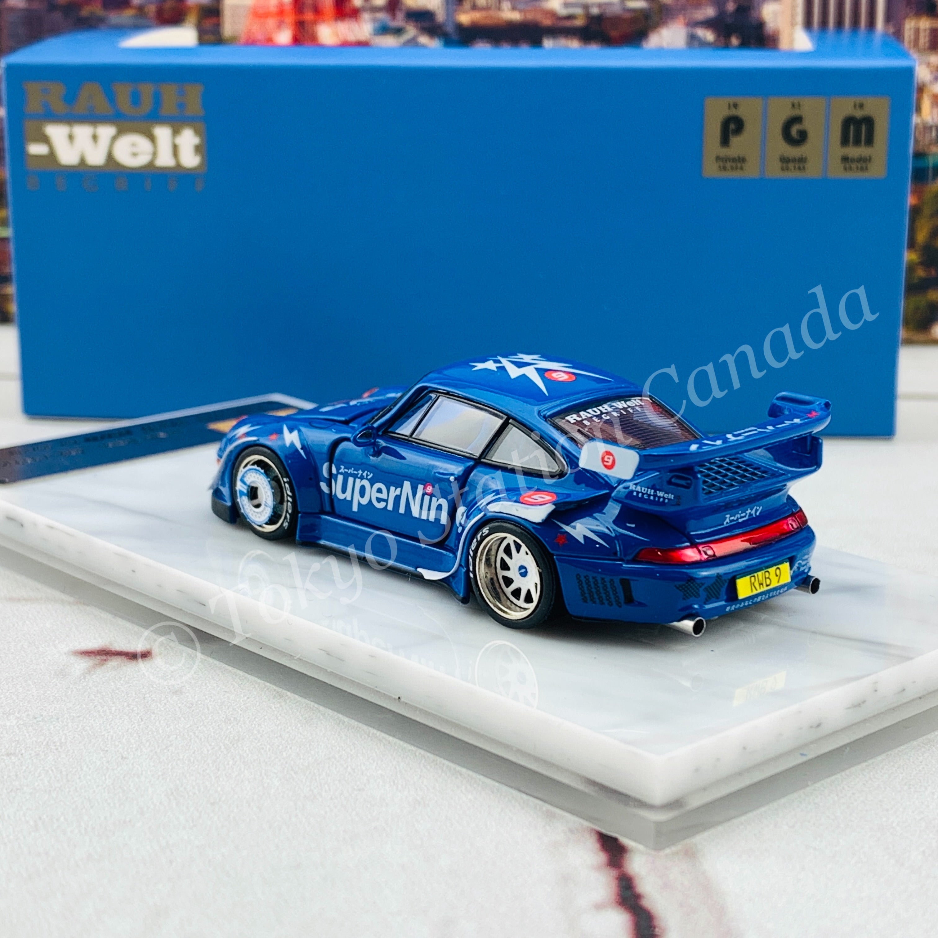 PEAKO x PGM 1/64 RWB 993 SuperNine 63900A – Tokyo Station