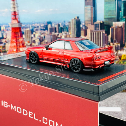 Ignition Model 1/64 TOP SECRET GT-R (VR32) Red Metallic IG2392