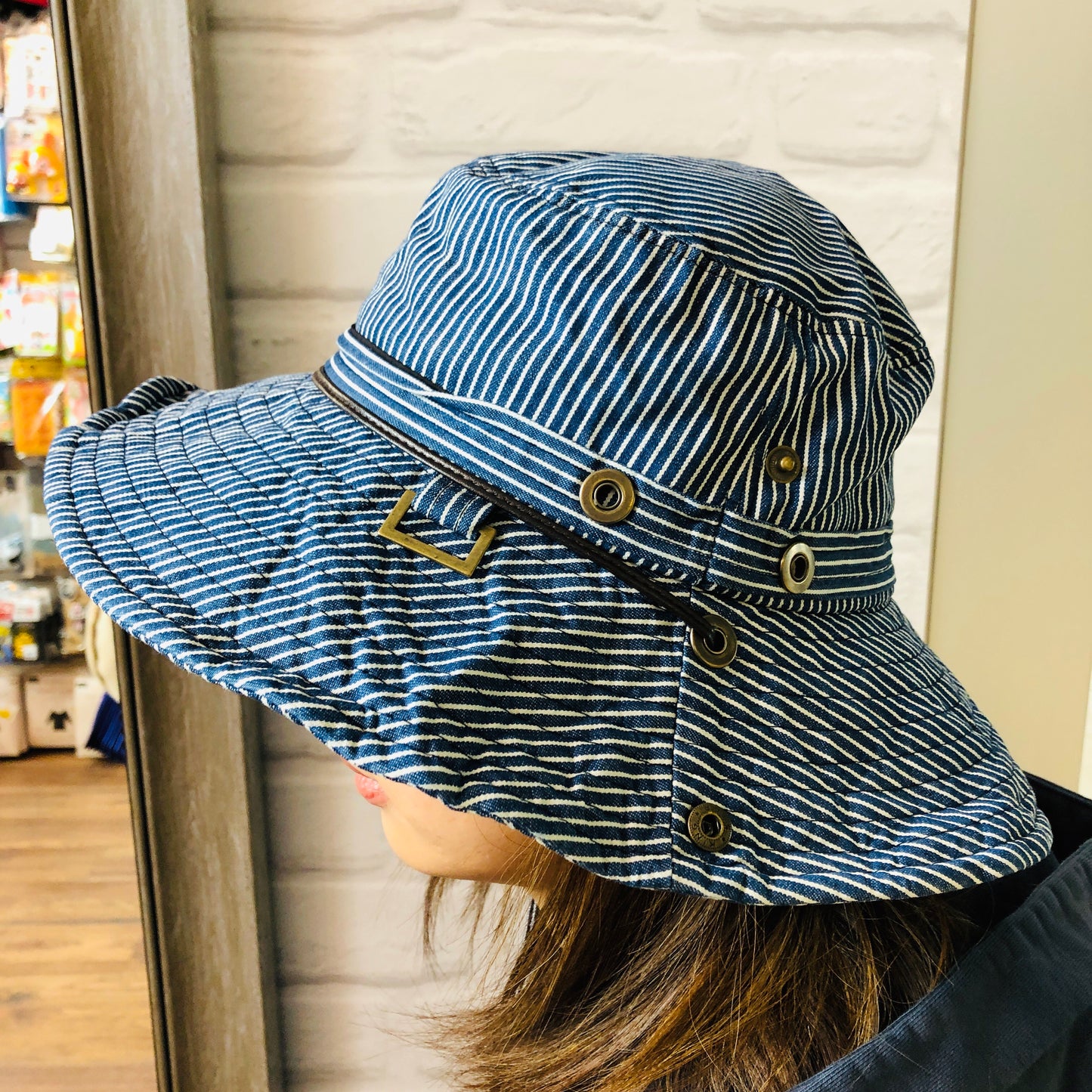 Safari 2-way Hat - Navy