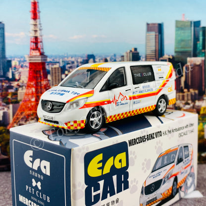 ERA CAR 1/64 Mercedes-Benz Vito H.K. Pet Ambulance with Kitten (Hong Kong Pet Club) MB20VITSP40
