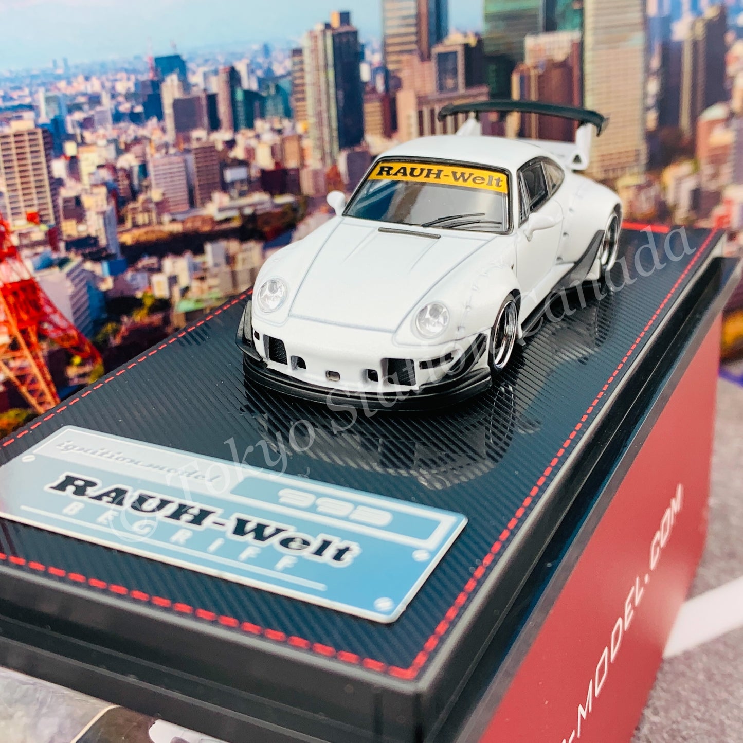 Ignition Model 1/64 RWB 993 Matte Pearl White IG2152