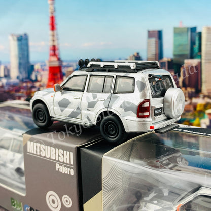 BM CREATIONS JUNIOR 1/64 Mitsubishi Pajero 3rd Generation ICE PACK LHD 64B0048