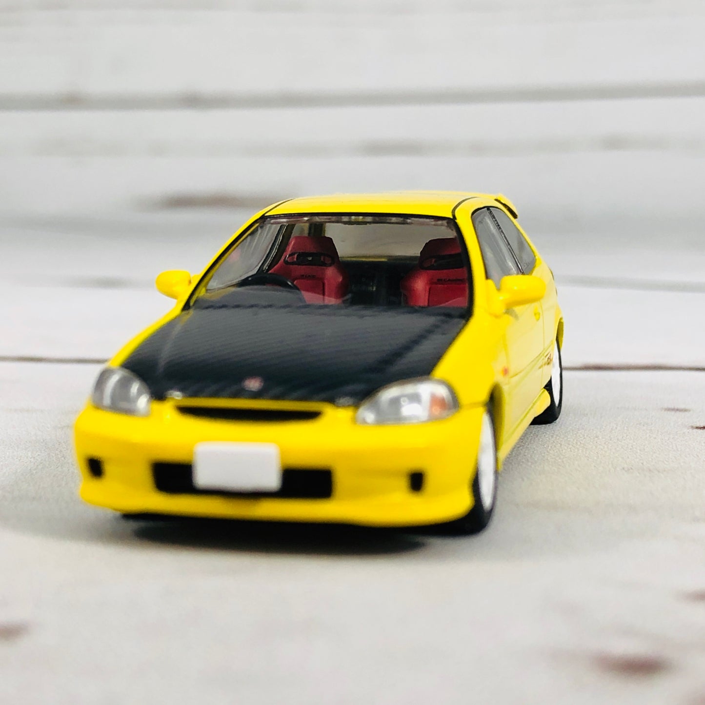 Tomica Limited Vintage Tomytec Hong Kong Edition Honda Civic Type R EK9 Yellow