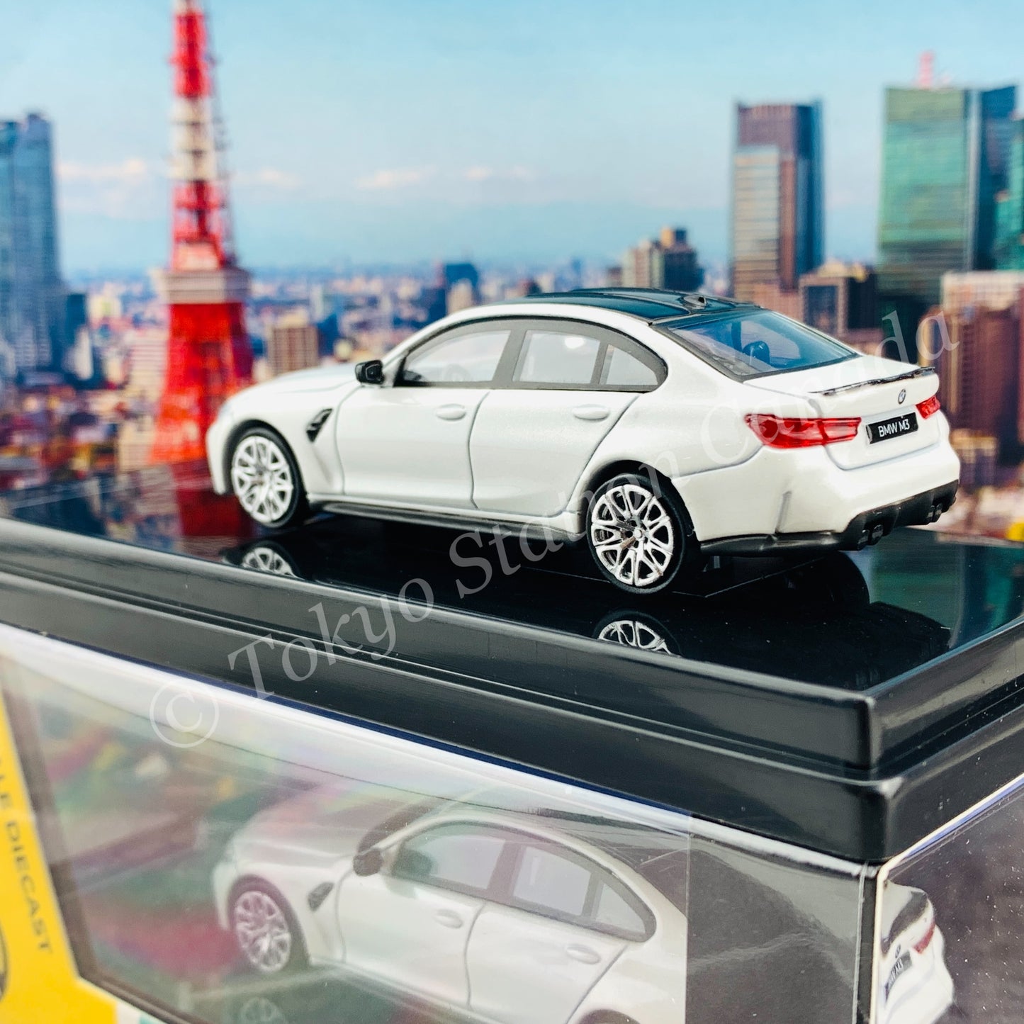 PARA64 1/64 BMW M3 G80 Frozen Brilliant White LHD PA-55202