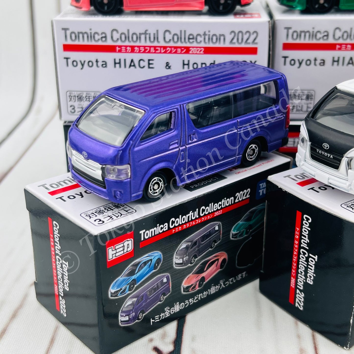 TOMICA 7-11 Japan Colorful Collection 2022 (Complete set of 6) 4904810205180