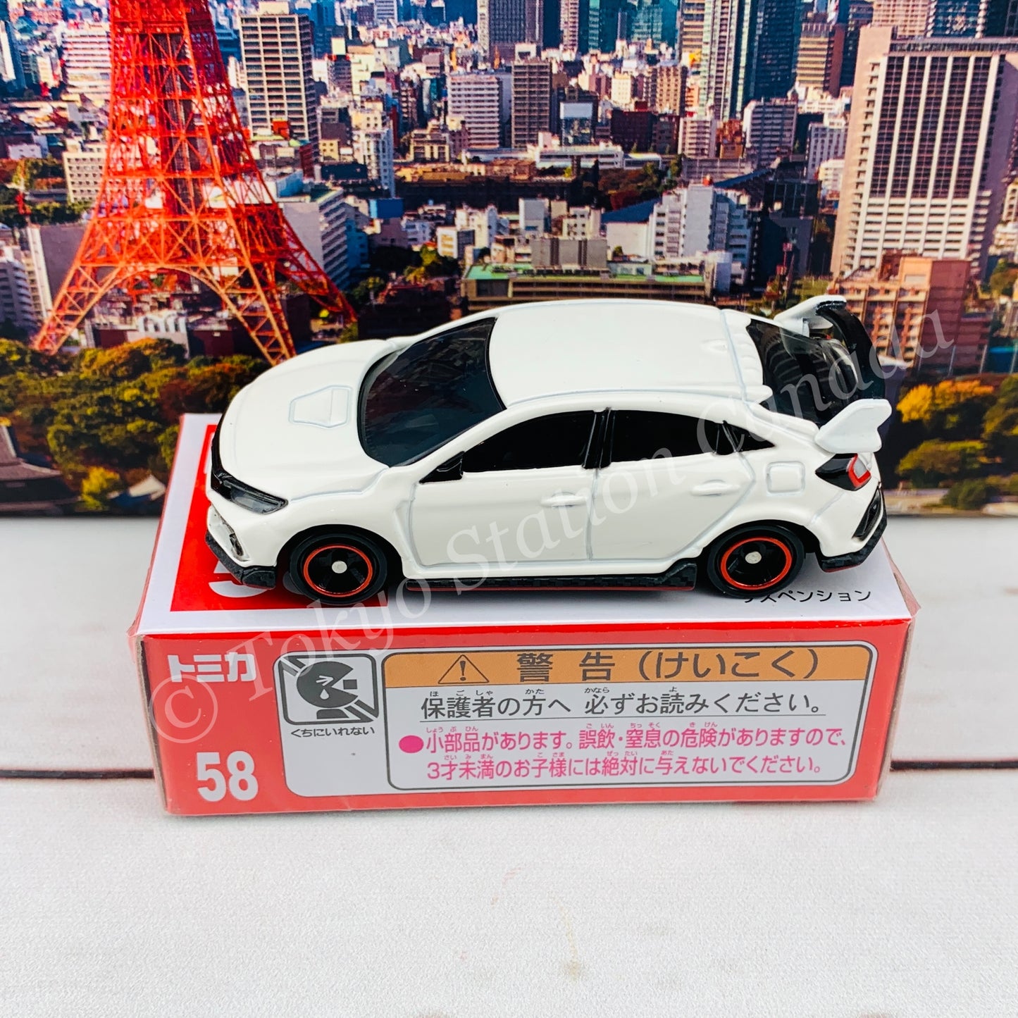 TOMICA 58 Honda CIVIC TYPE R FK8