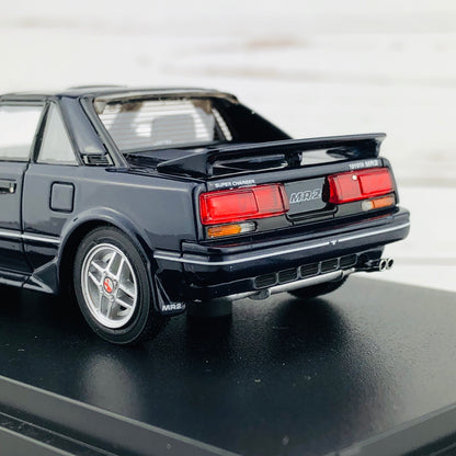 Mark43 1/43 Toyota MR 2 G-Limited Super Charger T Bar Roof (AW11) TOM'S NEW SPORT Blue Mica PM4377SBL