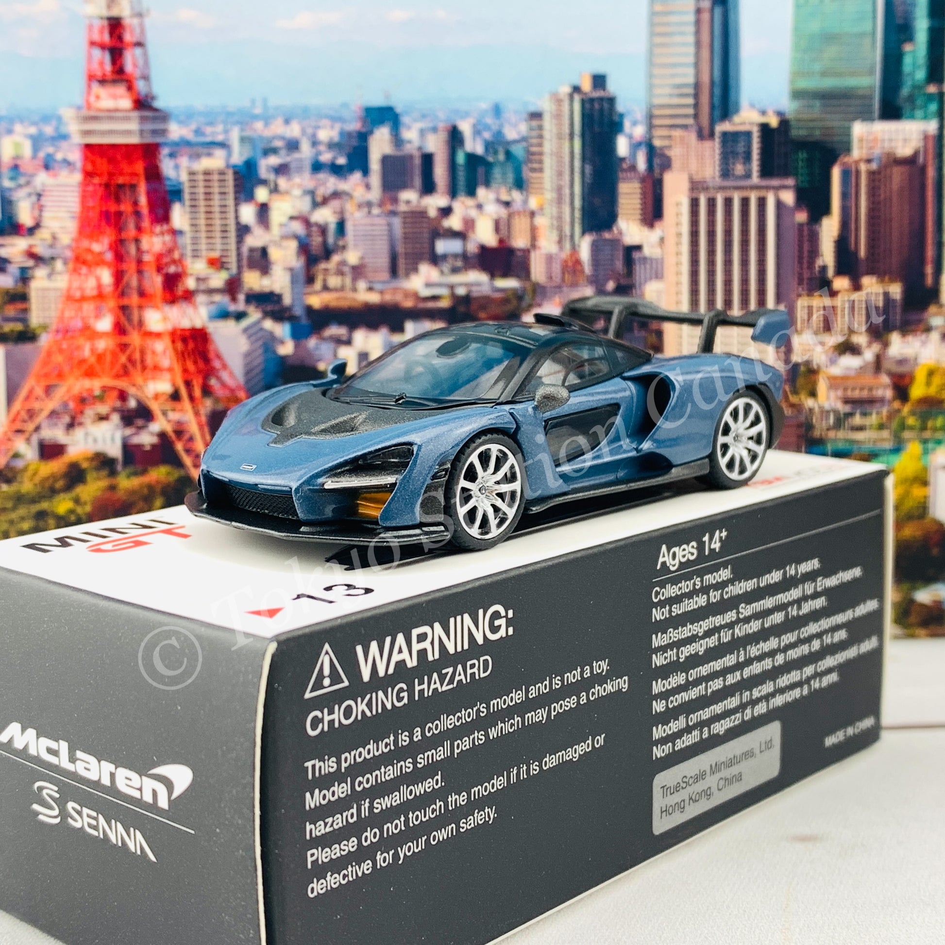 MINI GT McLaren Senna Victory Grey - RHD MGT00013-R