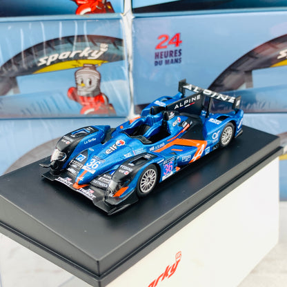 Sparky 1/64 ALPINE A450B NO.36 SIGNATECH ALPINE 24H LE MANS 2015 N. PANCIATICI - P.-L. CHATIN - V. CAPILLAIRE Y090