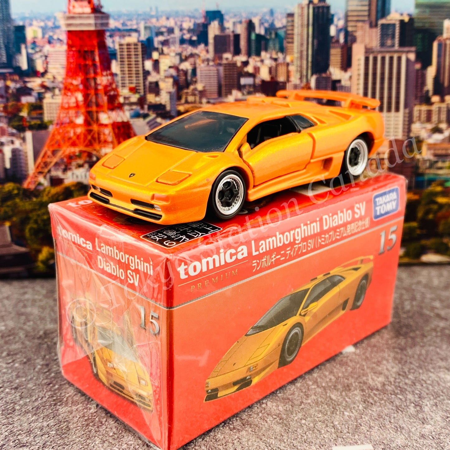 Tomica Premium 15 Lamborghini Diablo (Tomica Premium Release Commemorative Specificationトミカプレミアム発売記念仕様)