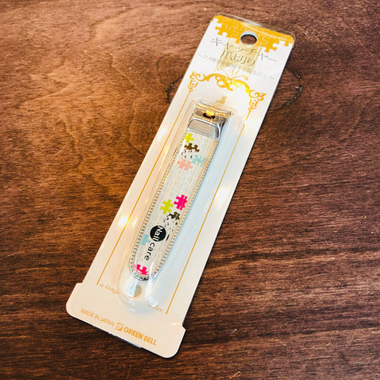 GREEN BELL Nail Clipper Medium PUZZLE DN-341