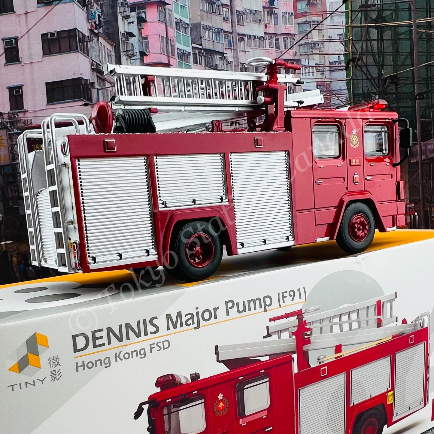 TINY 微影 84 1/76 DENNIS HKFSD Major Pump (F91) SHUN LEE 順利 ATC65538