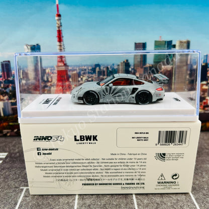 INNO64 1/64 997 LIBERTY WALK Matte Grey IN64-997LB-MG