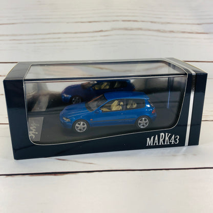 Mark43 1/43 Honda Civic SIR II (EG6) Captiva Blue PM4365BBL