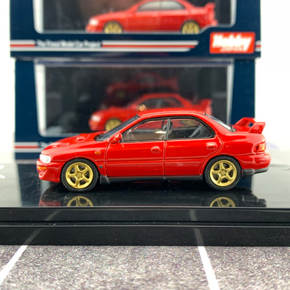 Hobby Japan 1/64 Subaru Impreza WRX GC8 STi Verion II Active Red HJ641013SR