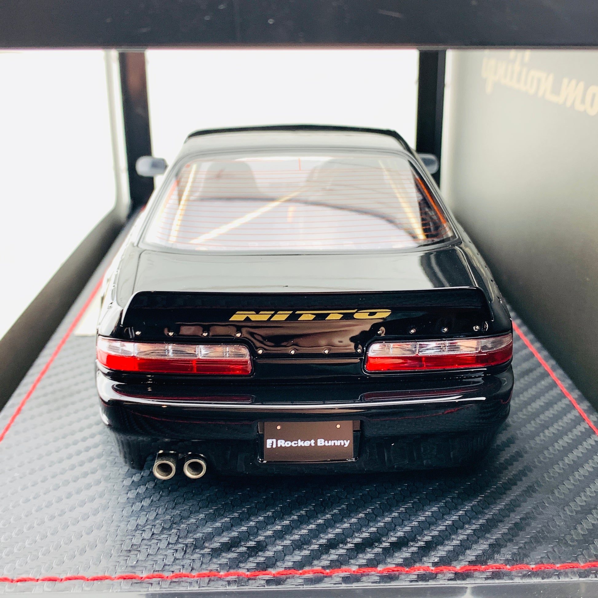 Ignition Model 1/18 Rocket Bunny Nissan S13 V1 Black IG1131