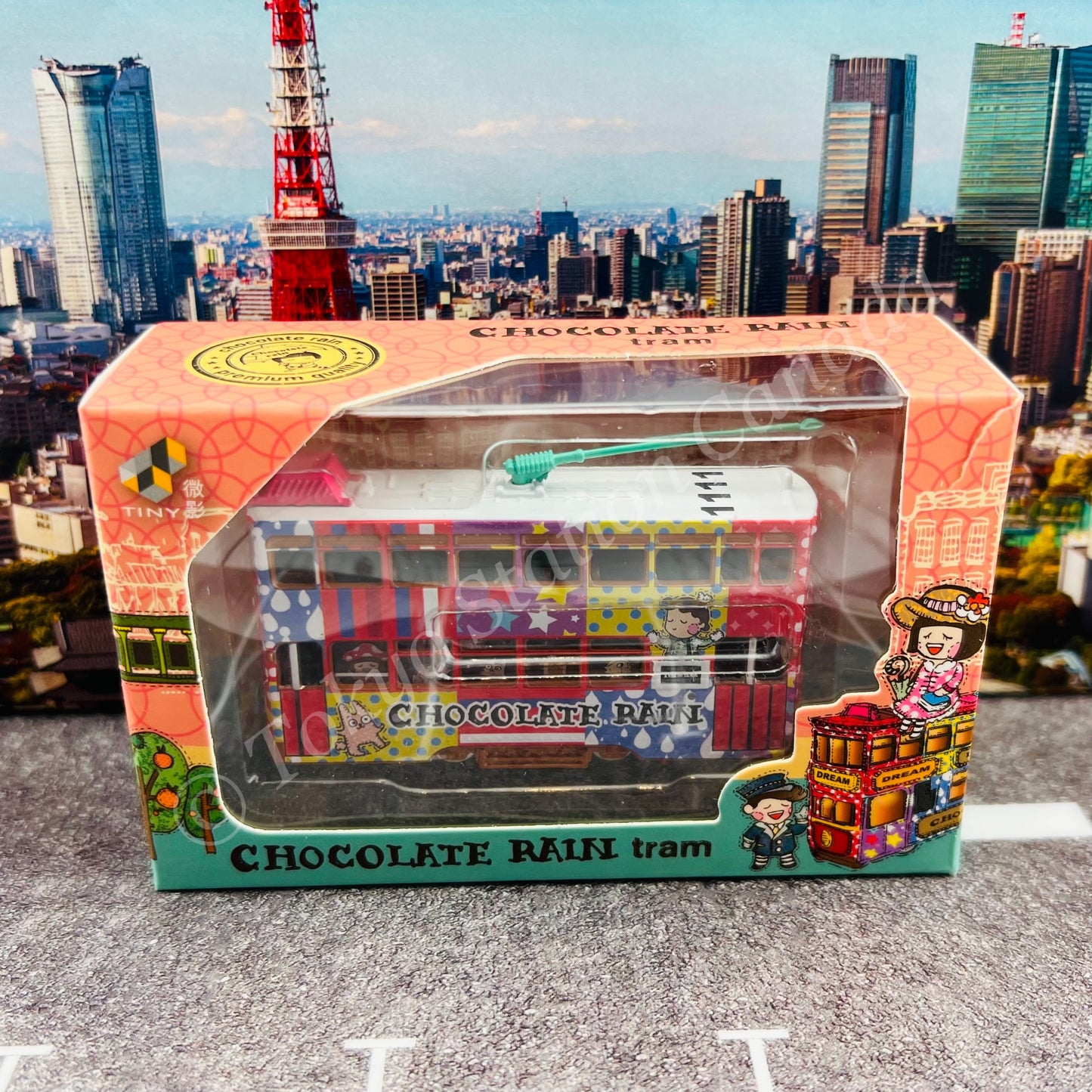 TINY 微影 Chocolate Rain Tram 電車 CCRA002