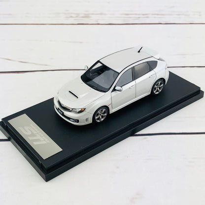 Mark43 1/43 SUBARU Impreza WRX STI (GRB) Satin White Pearl PM4370W