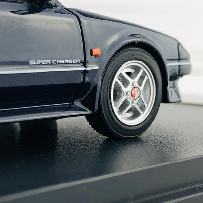Mark43 1/43 Toyota MR 2 G-Limited Super Charger T Bar Roof (AW11) TOM'S NEW SPORT Blue Mica PM4377SBL