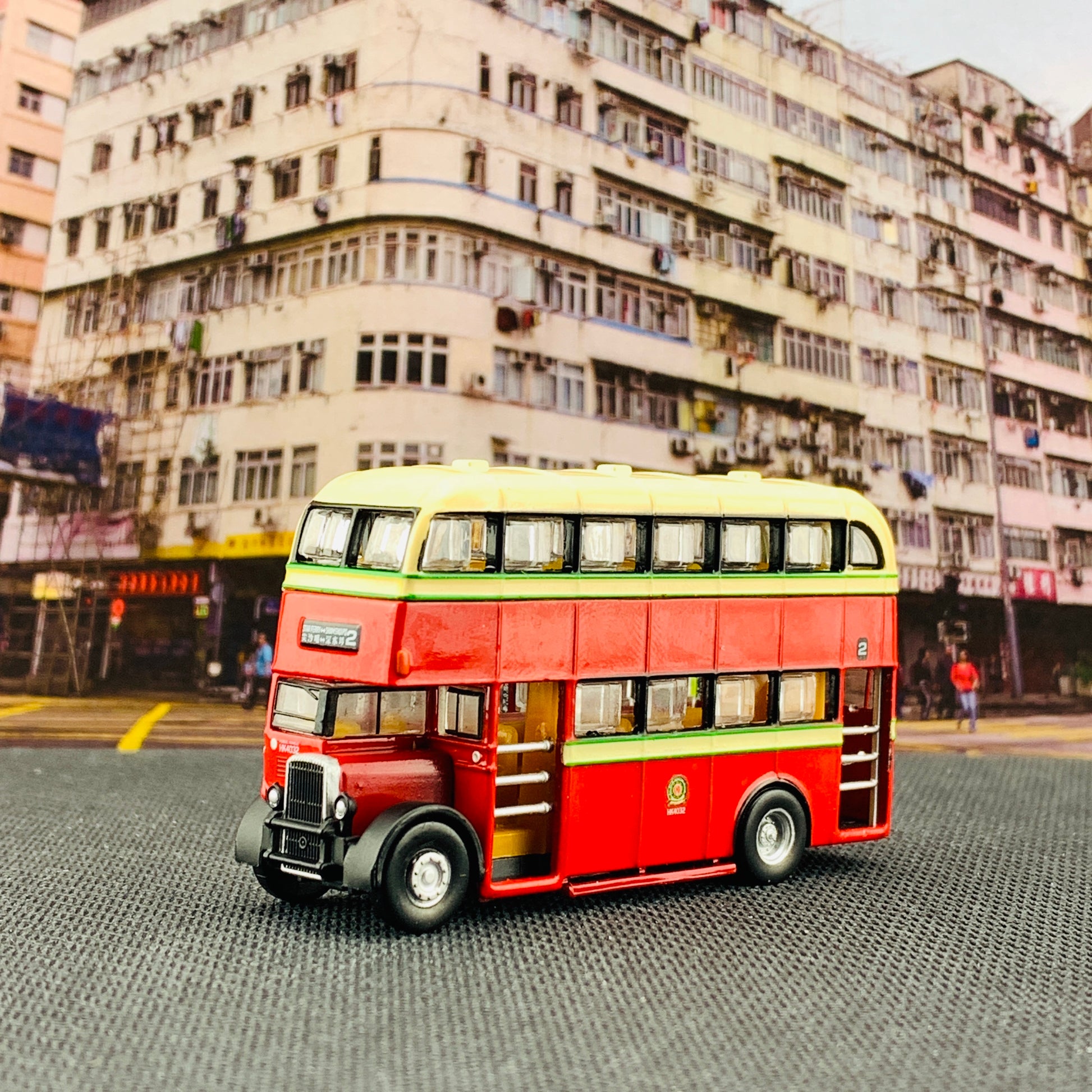Tiny 微影 174 KMB DAIMLER A (2 Star Ferry - Sham Shui Po) 九巴丹拿A型 (鋼管閘雙門) (2天星碼頭-深水埗) KMB2018106