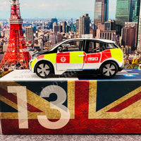 TINY 微影 1/64 UK13 BMW i3 UK London Fire Department Patrol Car ATCUK64002
