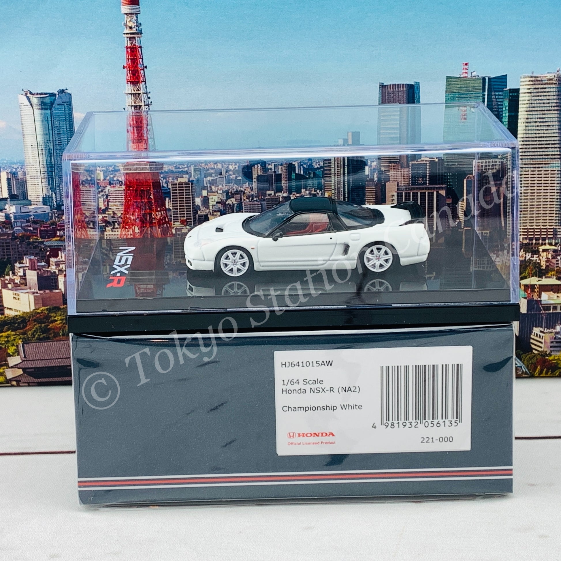 HOBBY JAPAN 1/64 Honda NSX-R (NA2) Championship White HJ641015AW
