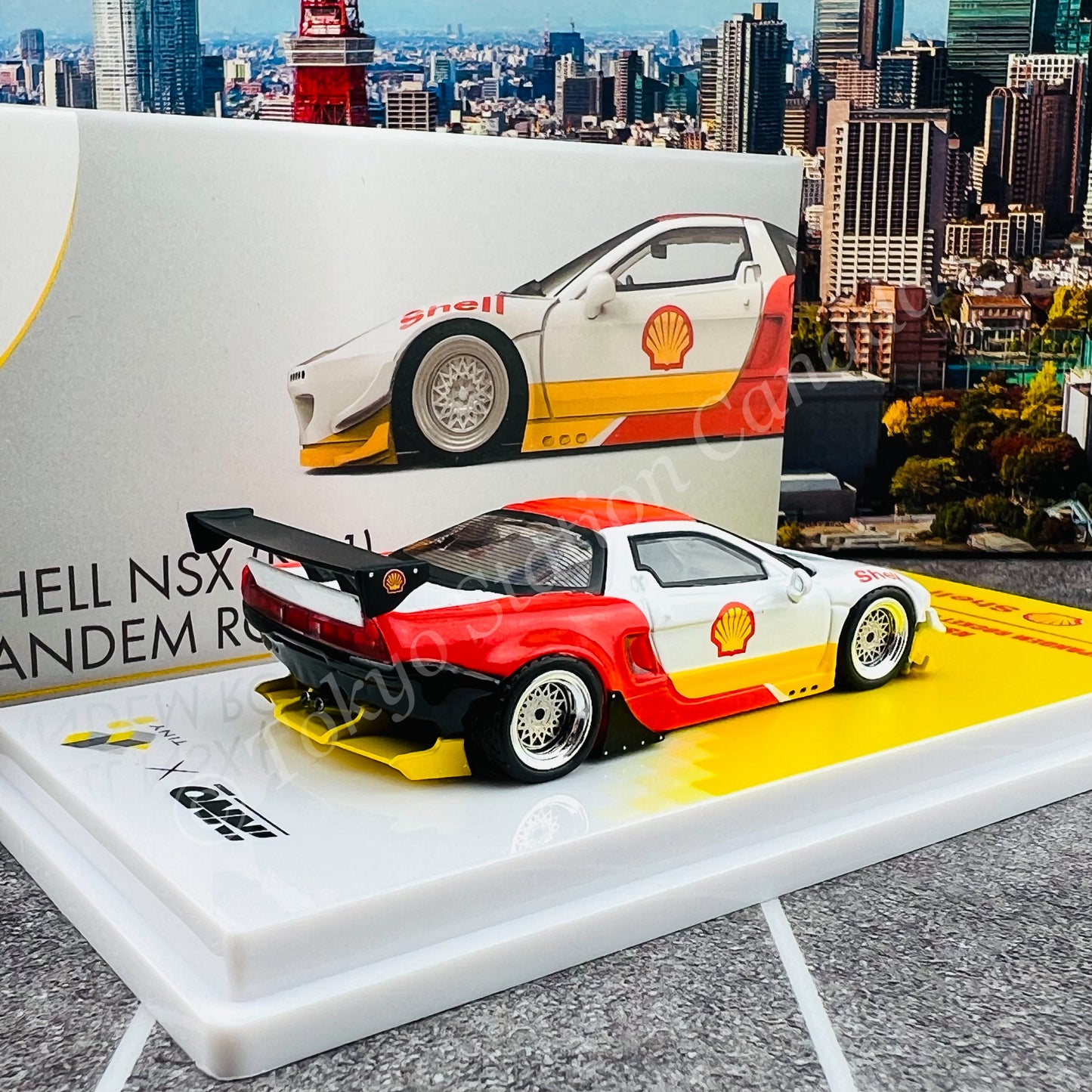 INNO64 1/64 NSX (NA1) PANDEM ROCKET BUNNY "SHELL" IN64-NSXP-SHELL