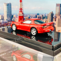 HOBBY JAPAN 1/64 Mazda RX-7 (FD3S) TYPE RS With Engine Display Model Red HJ642007FR