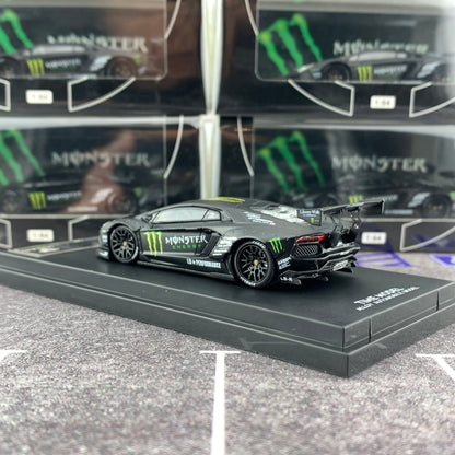 TIME MODEL 1/64 Lamborghini Aventador LP 700-4 MONSTER x LIBERTYWALK