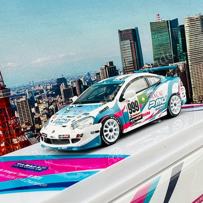 TARMAC WORKS HOBBY64 1/64 Honda Integra Type-R DC5 Super Taikyu Series 2006 ST-4 Champion Naoya Yamano / Henry Ho T64-TL022-PMU