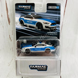 TARMAC WORKS GLOBAL64 1/64 Ford Mustang Shelby GT350R German Police T64G-011-GP