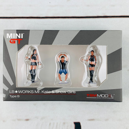 MINI GT  1/64 Figurine - LB★Works Mr. Kato & Show Girls Type B MGTAC05