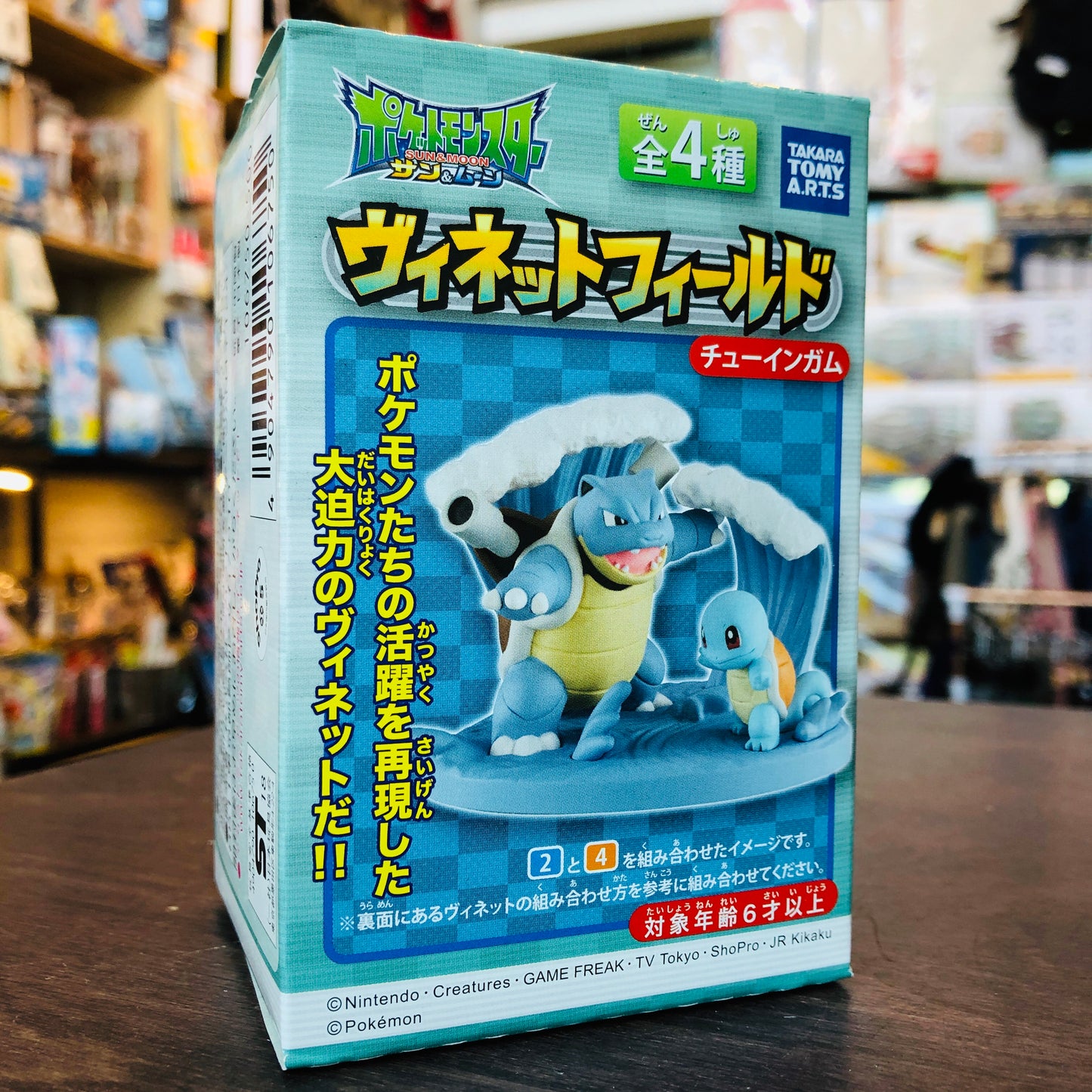Pokemon Vignette Field Figure Set / Blastoise #2