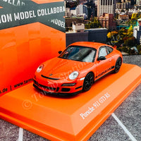 Tarmac Works x MINICHAMPS COLLAB64 1/64 Porsche 911 GT3 RS (997) Orange T64MC-001-OR (643066003)